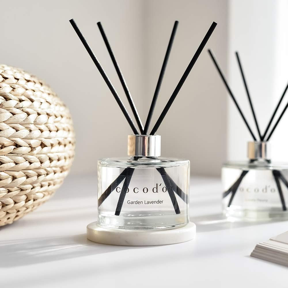 COCODOR Signature Reed Diffuser/Healing Fougere/6.7Oz(200Ml)/2 Pack/Reed Diffuser, Reed Diffuser Set, Oil Diffuser & Reed Diffuser Sticks, Home Decor & Office Decor, Fragrance and Gifts